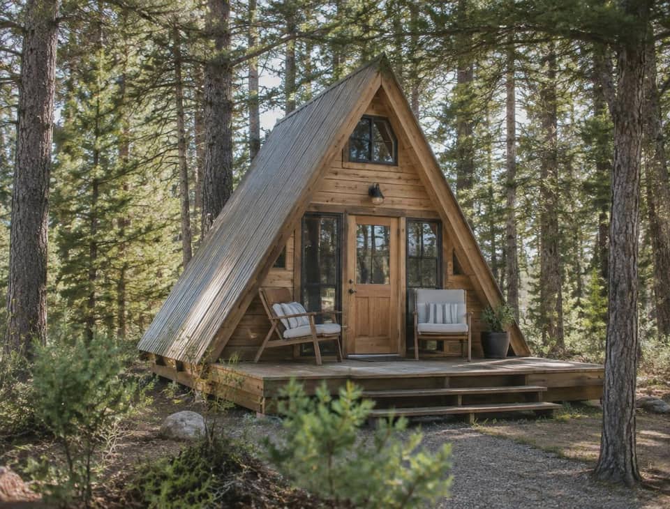 Alpine 25 — Mini A-frame / glamping