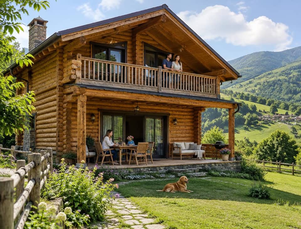 Oak 75 — Wooden cottage